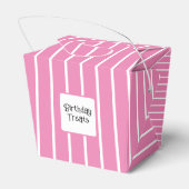 カスタマイズ可能な小さな猫のベーカーのお願いボックス フェイバーボックス (裏面サイド)