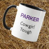 カスタマイズ可能な小さな猫カウボーイマグ マグカップ