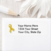 カスタマイズ可能な小児がん住所 シール (インサイチュ)