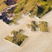 カスタマイズ可能な山の風景の写真 ジグソーパズル (側面)