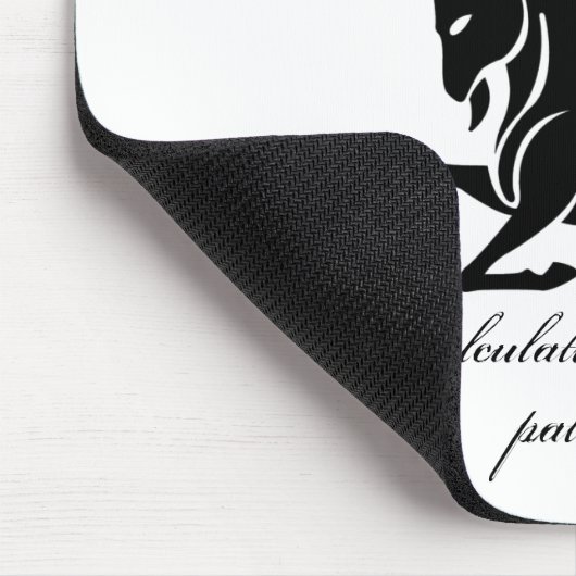 カスタマイズ可能な山羊座特性ギリシャ語 – スタイル〔占星術の〕十二宮図 マウスパッド (コーナー)