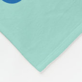 カスタマイズ可能な平静および愛地理学を保って下さい フリースブランケット (角)