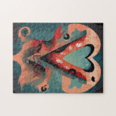 カスタマイズ可能な幻想的V ジグソーパズル (横)