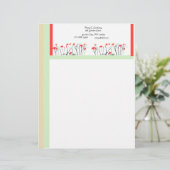 カスタマイズ可能な庭レターヘッドテンプレート1 レターヘッド (スタンド正面)