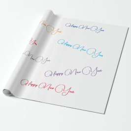 カスタマイズ可能な引用文クリスマスプレゼント ラッピングペーパー