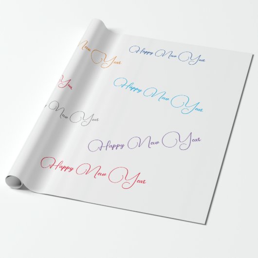 カスタマイズ可能な引用文クリスマスプレゼント ラッピングペーパー (アンロールド)