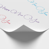 カスタマイズ可能な引用文クリスマスプレゼント ラッピングペーパー (角)