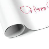 カスタマイズ可能な引用文クリスマスプレゼント ラッピングペーパー (ロールコーナー)