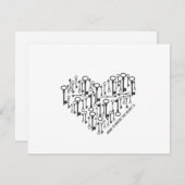 カスタマイズ可能な引越しのお知らせ 案内状 (正面/裏面)