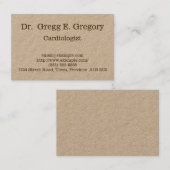 カスタマイズ可能な心臓学医の名刺 名刺 (正面/裏面)