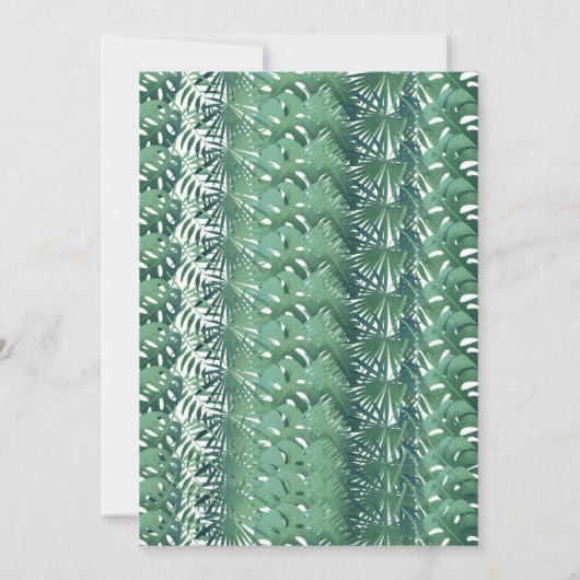 カスタマイズ可能な恐竜パーティの招待状 子供へ 招待状 (裏面)