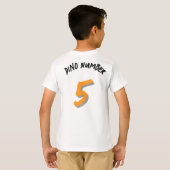 カスタマイズ可能な恐竜Tシャツ Tシャツ (裏面フル)