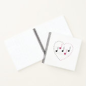 カスタマイズ可能な愛のメロディー（融合） ノートブック (内部)