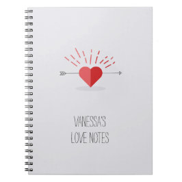カスタマイズ可能な愛ノート ノートブック