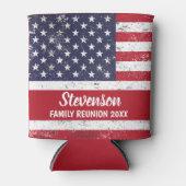 カスタマイズ可能な愛国家族懇親会クーラーボックス 缶クーラー (正面)