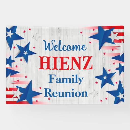 カスタマイズ可能な愛国家族懇親会 横断幕 (横)