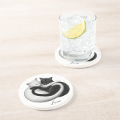 カスタマイズ可能な愛猫のコースター コースター (側面)