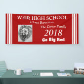 カスタマイズ可能な懇親会の旗、あなたの写真、文字 横断幕 (トレードショー)