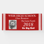 カスタマイズ可能な懇親会の旗、あなたの写真、文字 横断幕 (横)