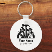 カスタマイズ可能な手作りツールkeychain キーホルダー (正面)