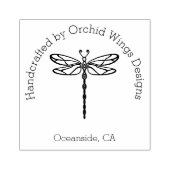 カスタマイズ可能な手作りトンボ ラバースタンプ (インプリント)