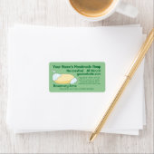 カスタマイズ可能な手作り石鹸ラベルテンプレート ラベル (インサイチュ)