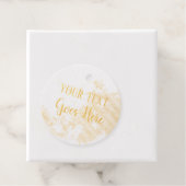 カスタマイズ可能な手作り製品フローラリース フェイバータグ (箱)