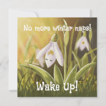 カスタマイズ可能な手描きスノードロップフローラ