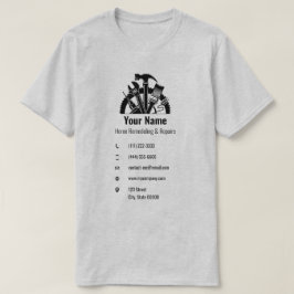 カスタマイズ可能な手書きツール Tシャツ