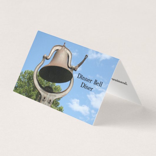 カスタマイズ可能な折られた名刺 名刺 (正面)