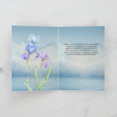 カスタマイズ可能な折りたたみ式グリーティングカード カード (内部)