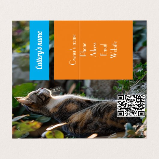 カスタマイズ可能な折り畳み式家具用名刺 名刺 (外部フラット)