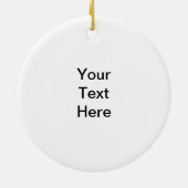 カスタマイズ可能な抽象美術ドッグウォーカーおよび犬 セラミックオーナメント (裏面)