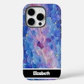 カスタマイズ可能な抽象芸術グローフォンのカバー Case-Mate iPhoneケース (裏面)