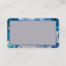 カスタマイズ可能な抽象芸術デイジー名刺