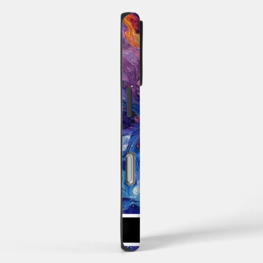 カスタマイズ可能な抽象芸術フローラ電話カバー Case-Mate iPhoneケース (裏面 / 右)