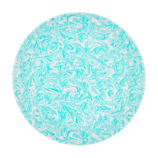 カスタマイズ可能な抽象芸術旋回 カッティングボード (正面)