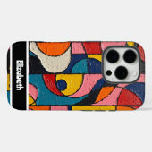 カスタマイズ可能な抽象芸術鮮やかな電話カバー Case-Mate iPhoneケース (裏面 (横))