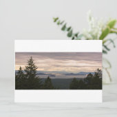 カスタマイズ可能な招待状: San Juan Islands Pano 招待状 (スタンド正面)