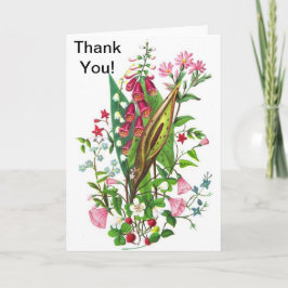 カスタマイズ可能な挨拶 サンキューカード