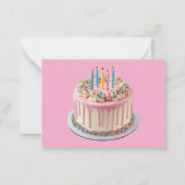 カスタマイズ可能な換金可能なチケット ギフト セレブレーション クーポン ノートカード (裏面)