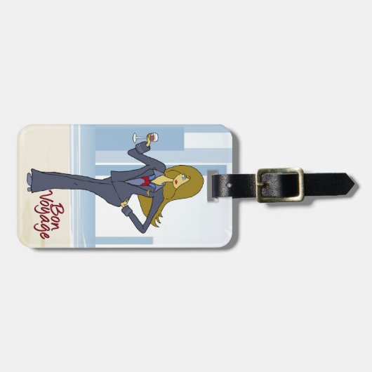 カスタマイズ可能な搭乗員の荷物のアイデンティティのラベル ラゲッジタグ (正面横)