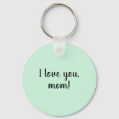 カスタマイズ可能な散花感動的引用文 キーホルダー (裏面)