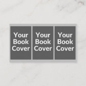 カスタマイズ可能な数々の作家ブックの名刺 名刺 (裏面)