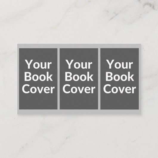 カスタマイズ可能な数々の作家ブックの名刺 名刺 (裏面)