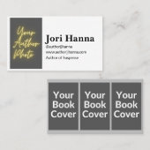 カスタマイズ可能な数々の作家ブックの名刺 名刺 (正面/裏面)