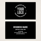 カスタマイズ可能な文字とアップロードしたロゴまたはイメージ (正面&裏面)