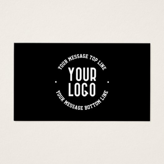 カスタマイズ可能な文字とアップロードしたロゴまたはイメージ (正面)