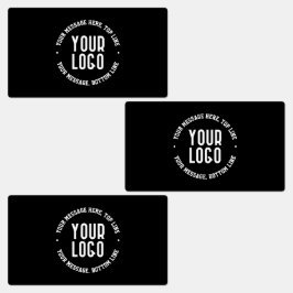 カスタマイズ可能な文字とアップロードしたロゴまたはイメージ ラベル