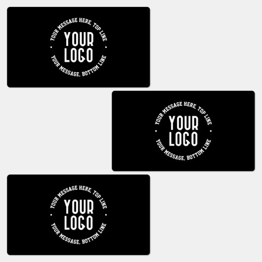 カスタマイズ可能な文字とアップロードしたロゴまたはイメージ ラベル (グループ)